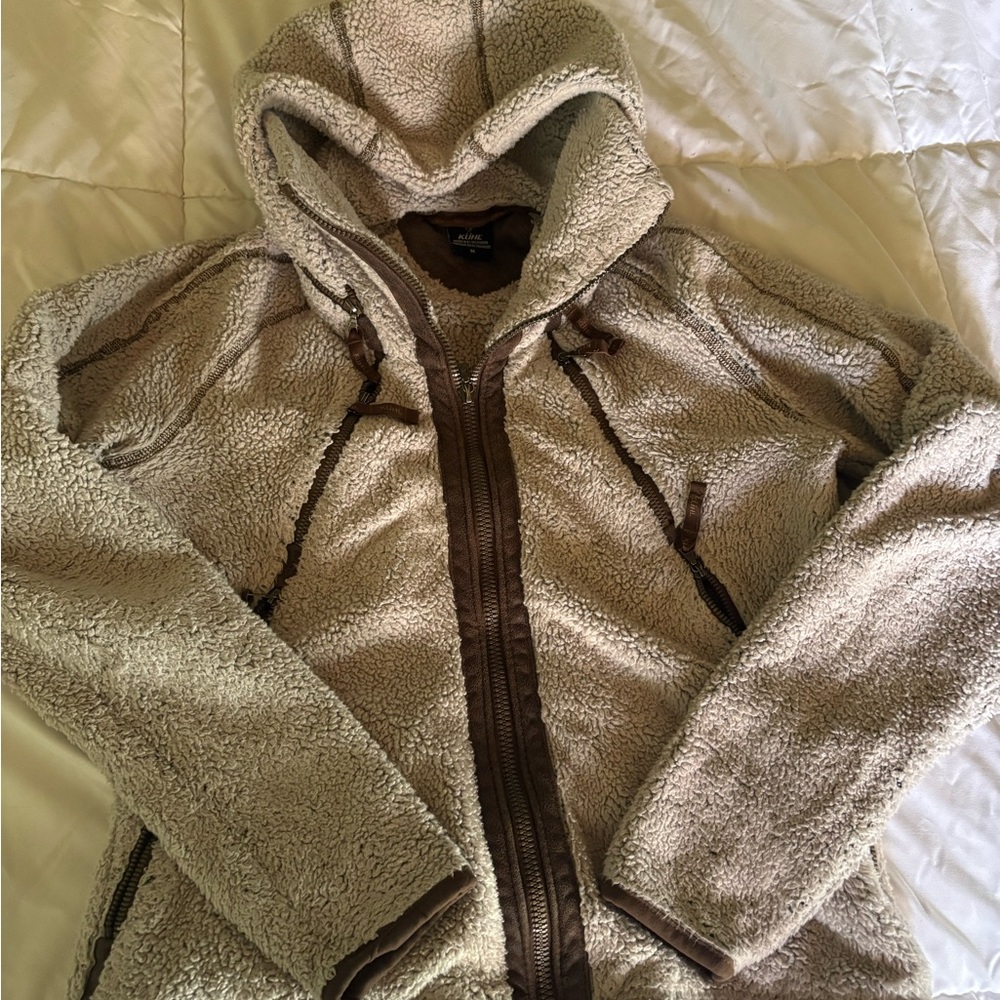 Kuhl Tan Sherpa Jacket
